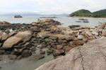 巽寮湾海岸风景 海岸礁石 礁石