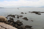 巽寮湾海岸风景 海岸礁石 礁石