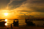 海边夕阳