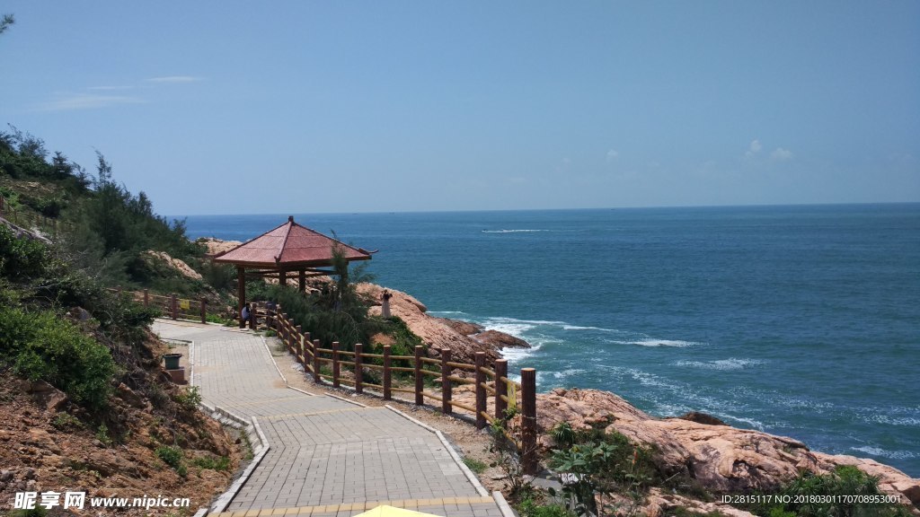 海滩风景图片