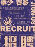 个性变形字大气简约招聘海报