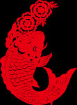 剪纸鱼