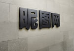 logo样机 效果图