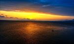 海日出和日落天空大自然