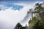 远山 云海 瞭望