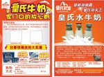 皇氏乳业 宣传单页