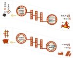 楼梯文化墙 古典造型