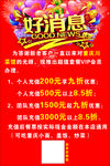 好消息海报