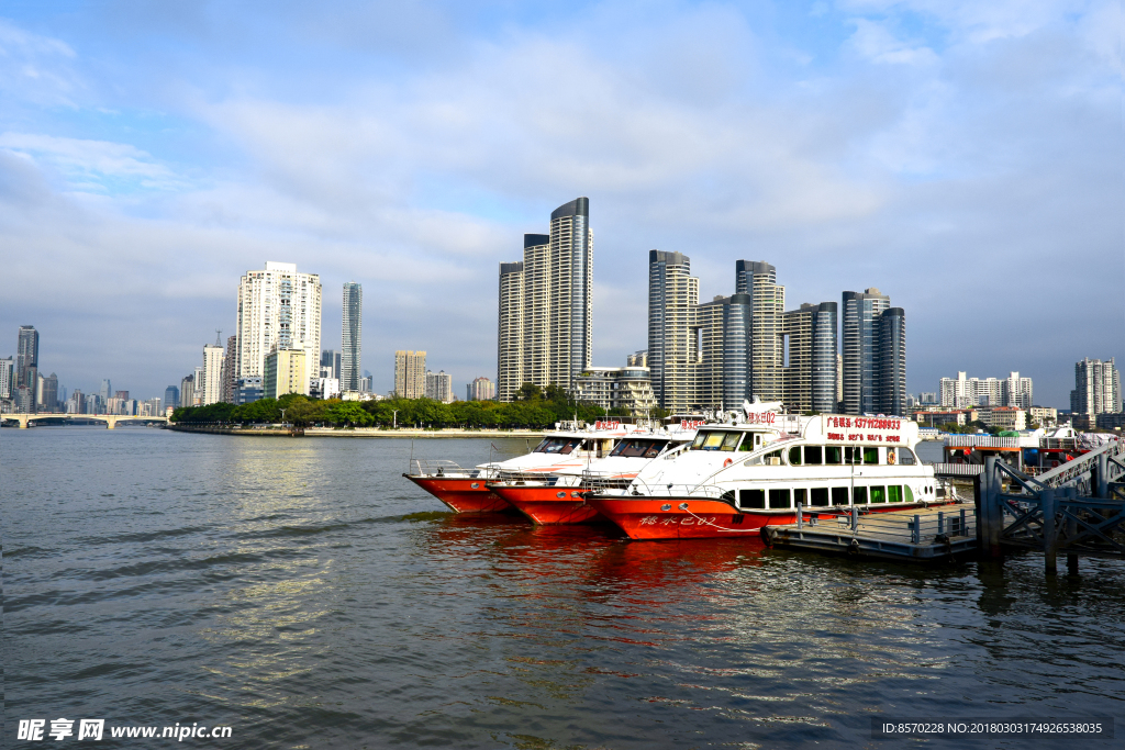 广州珠江城市风景