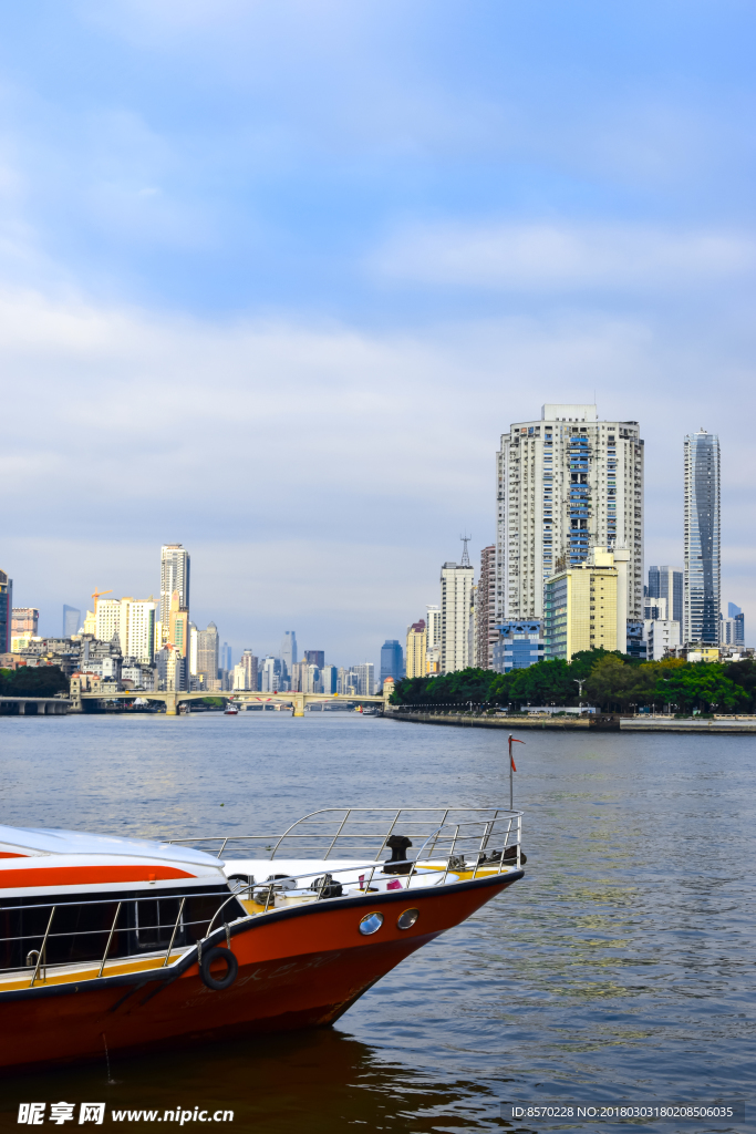 广州珠江城市风景