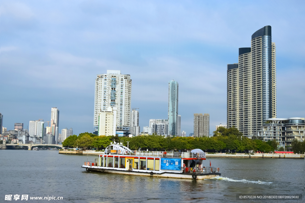 广州珠江城市风景