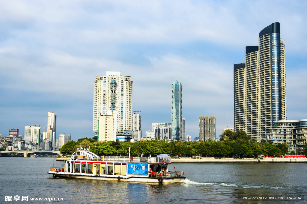 广州珠江城市风景