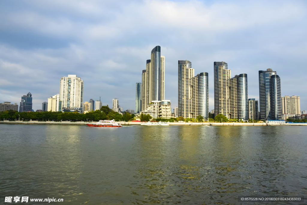 广州珠江城市风景