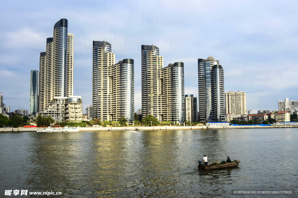 广州珠江城市风景