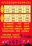 舞蹈价格表