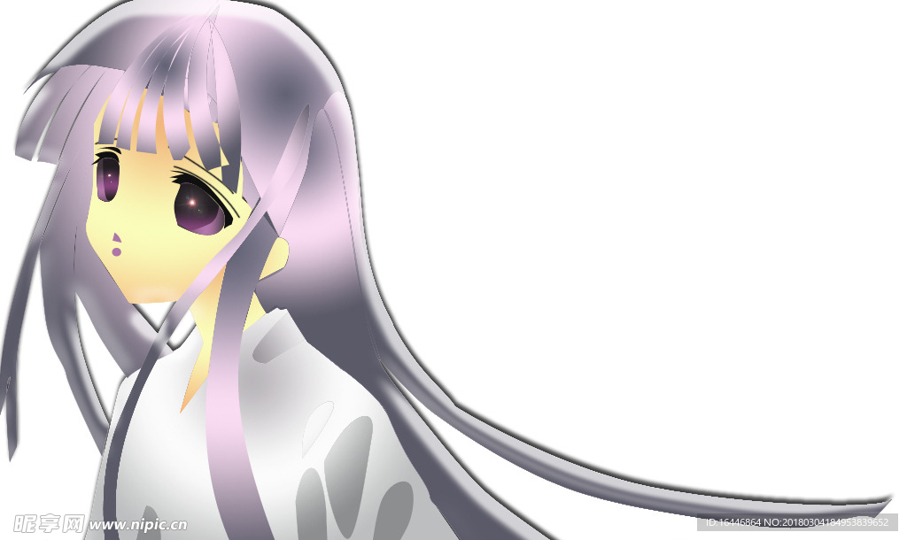 卡通美少女