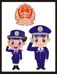 卡通警察