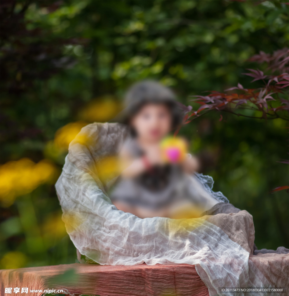 儿童 摄影 写真 3d  模板
