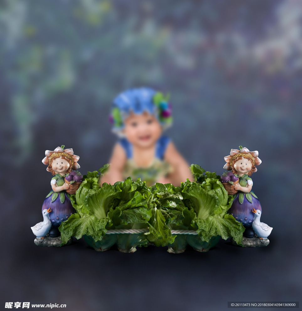 儿童 写真 3d 素材 模板