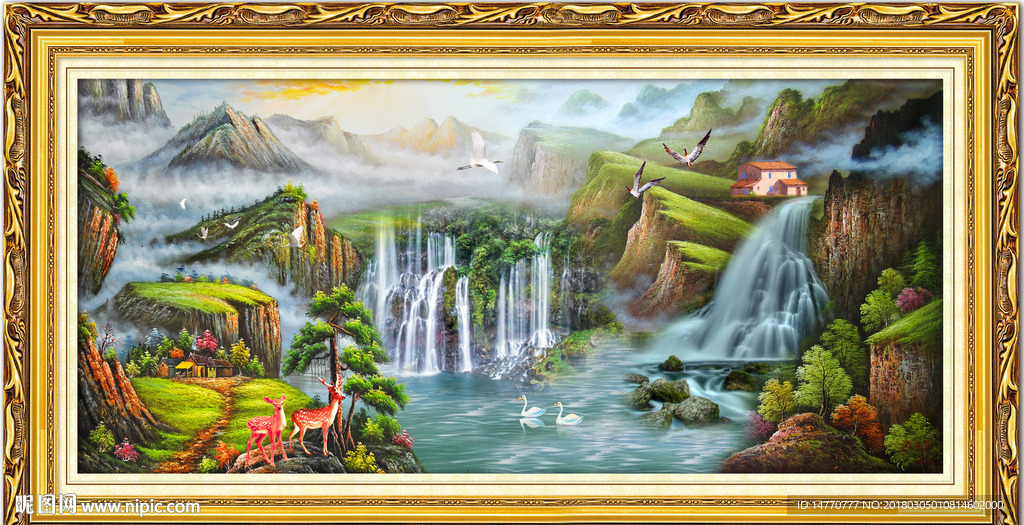 风景油画