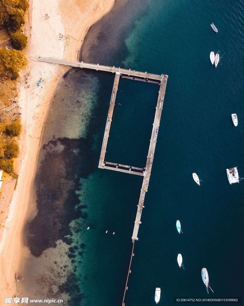 俯瞰大海美景