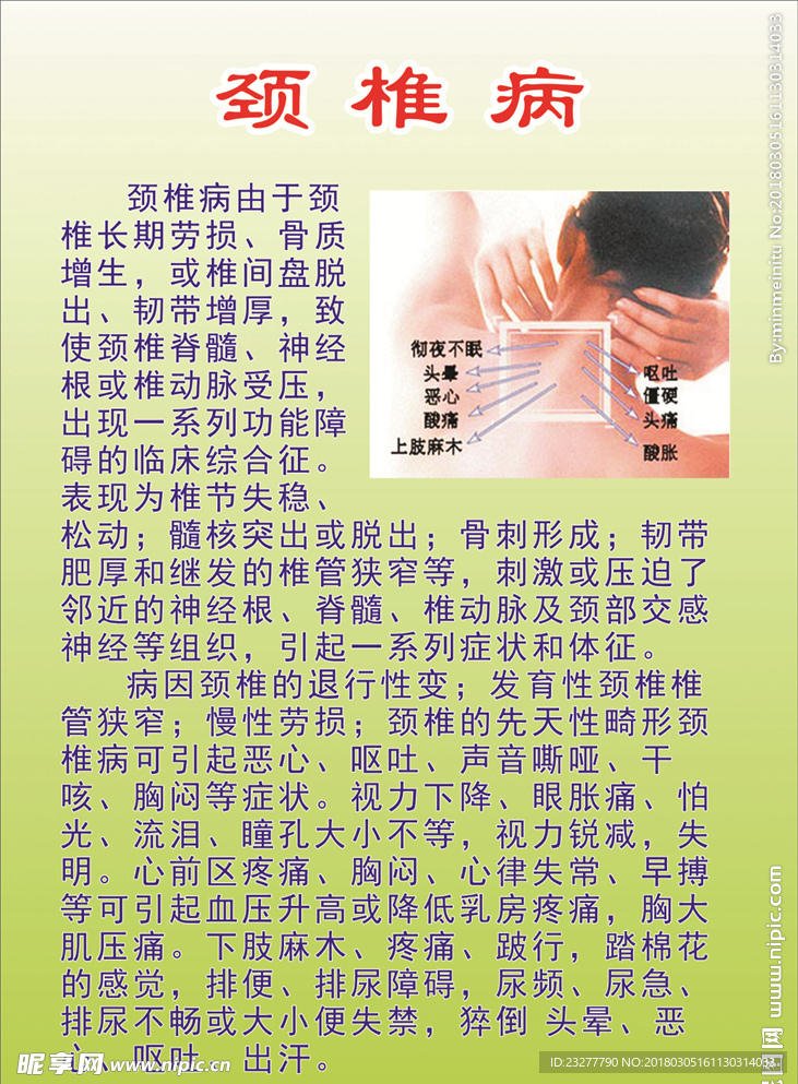 颈椎病简介
