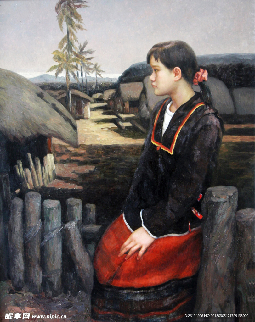 油画人物