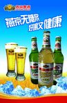 燕京啤酒海报