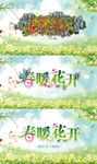 春暖花开踏青春游活动AE模版