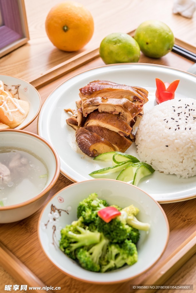 烧鸡饭