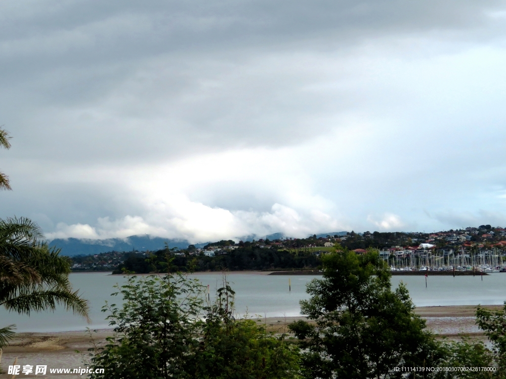 奥克兰海湾风景