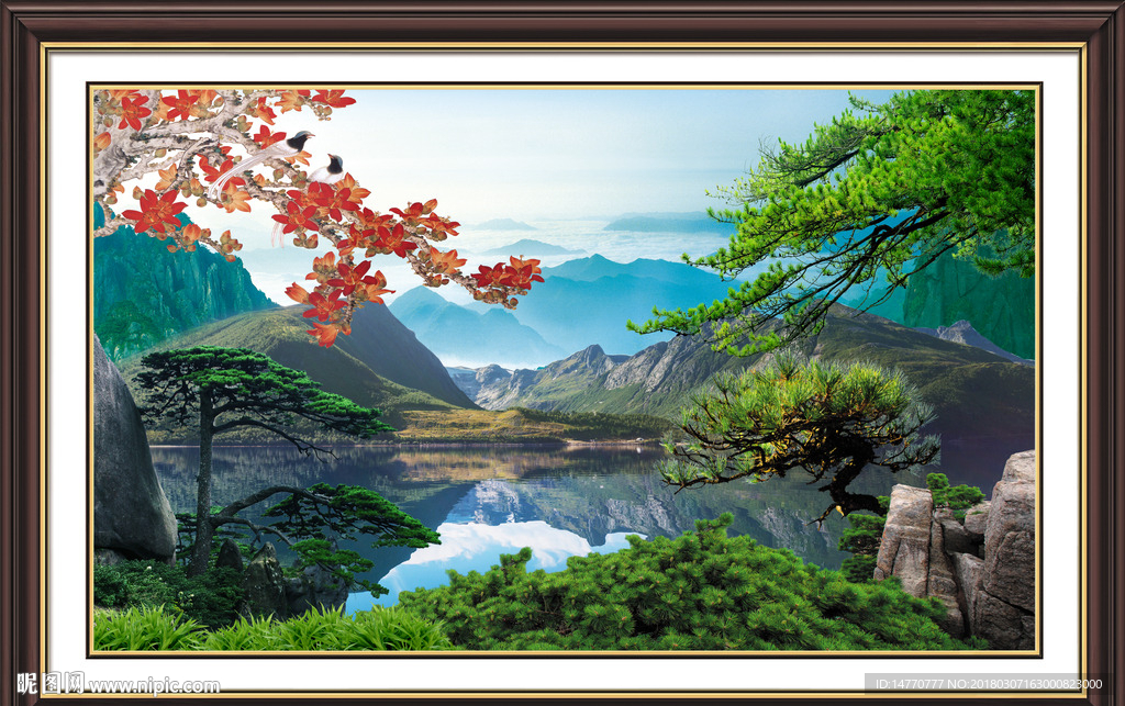 风景如画