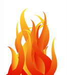 火焰  热情 炎热 插图