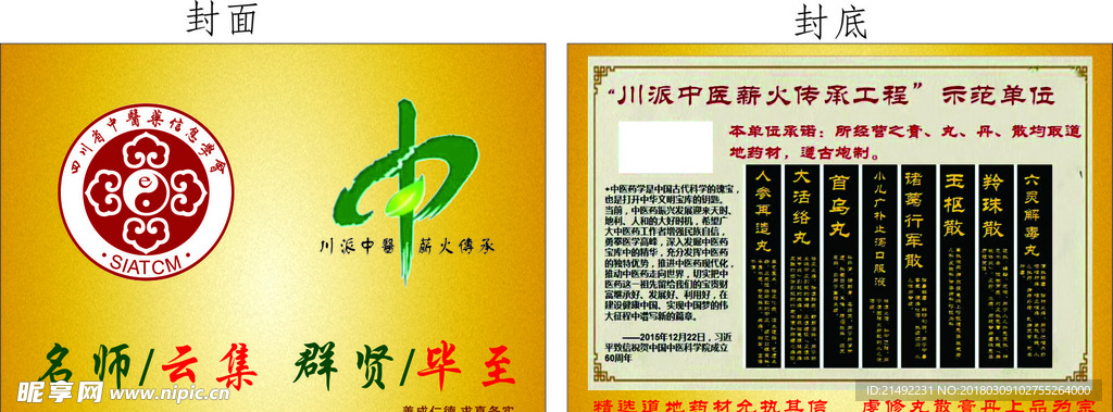 川派中医画册