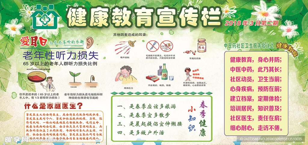 2018春季健康教育
