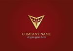房地产 标志 金色 logo