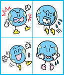 环保人物插画