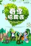 春节招聘会海报