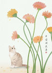 猫 插画