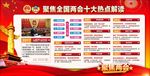 两会展板党建宣传栏