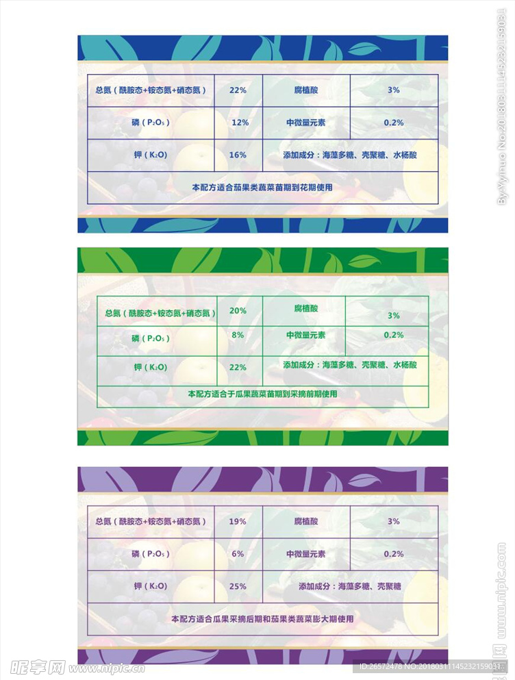 化肥不干胶贴纸