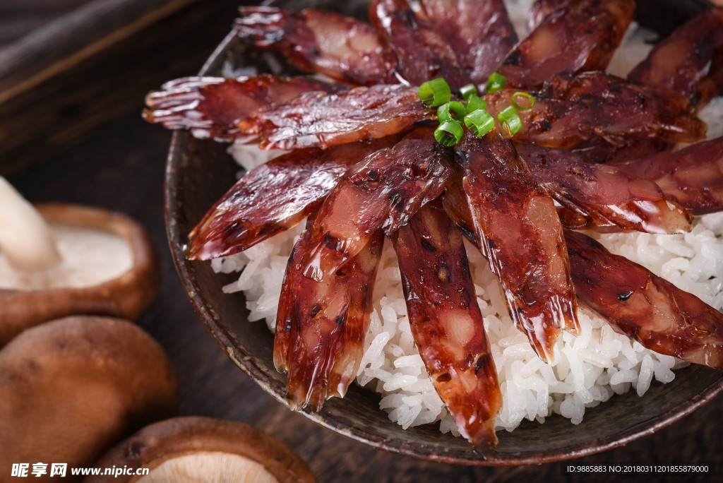 腊肠饭
