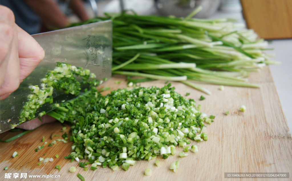 韭菜虾仁水饺