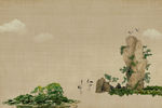 中国风古风工笔画影楼相册模板