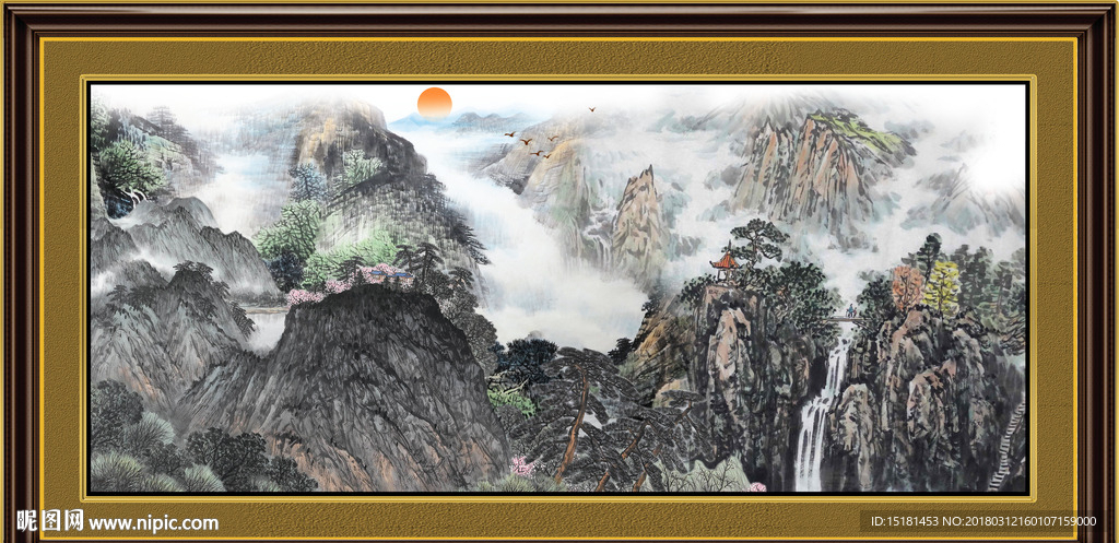 水墨国画