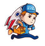 苏宁物流 快递小哥