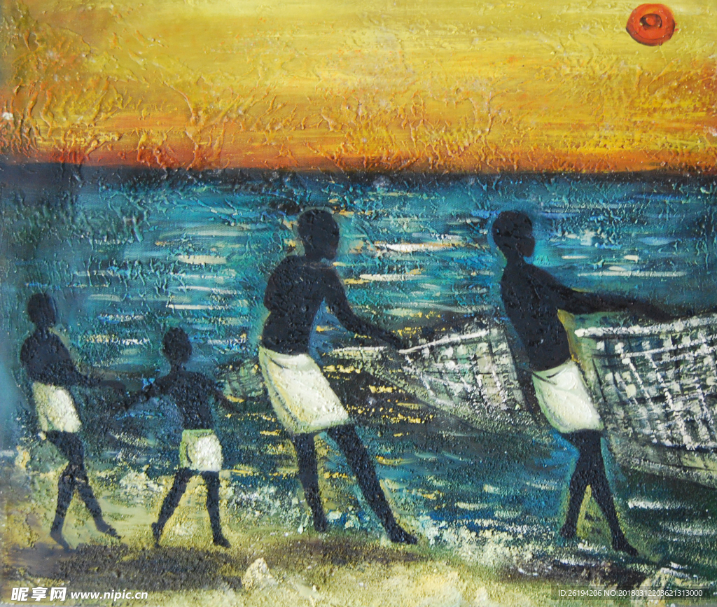 油画