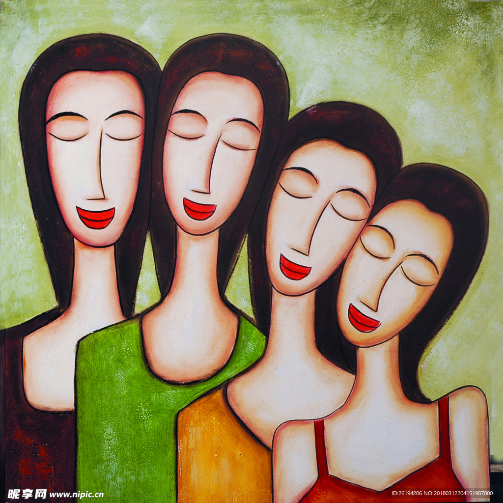 油画