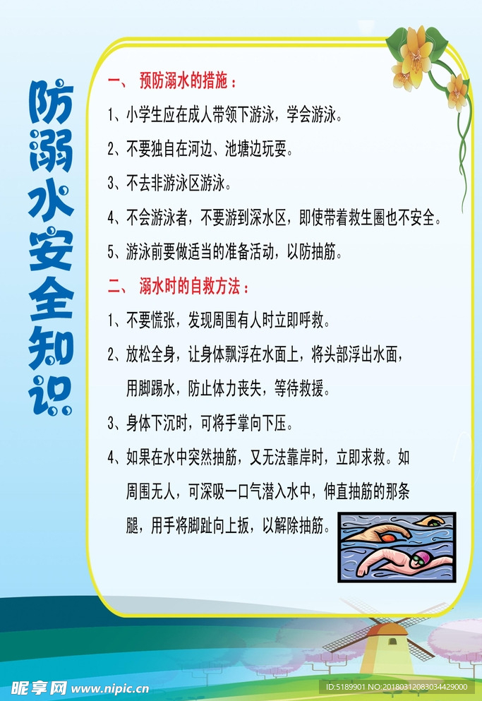 学校安全教育图版