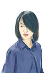 郑爽明星插画